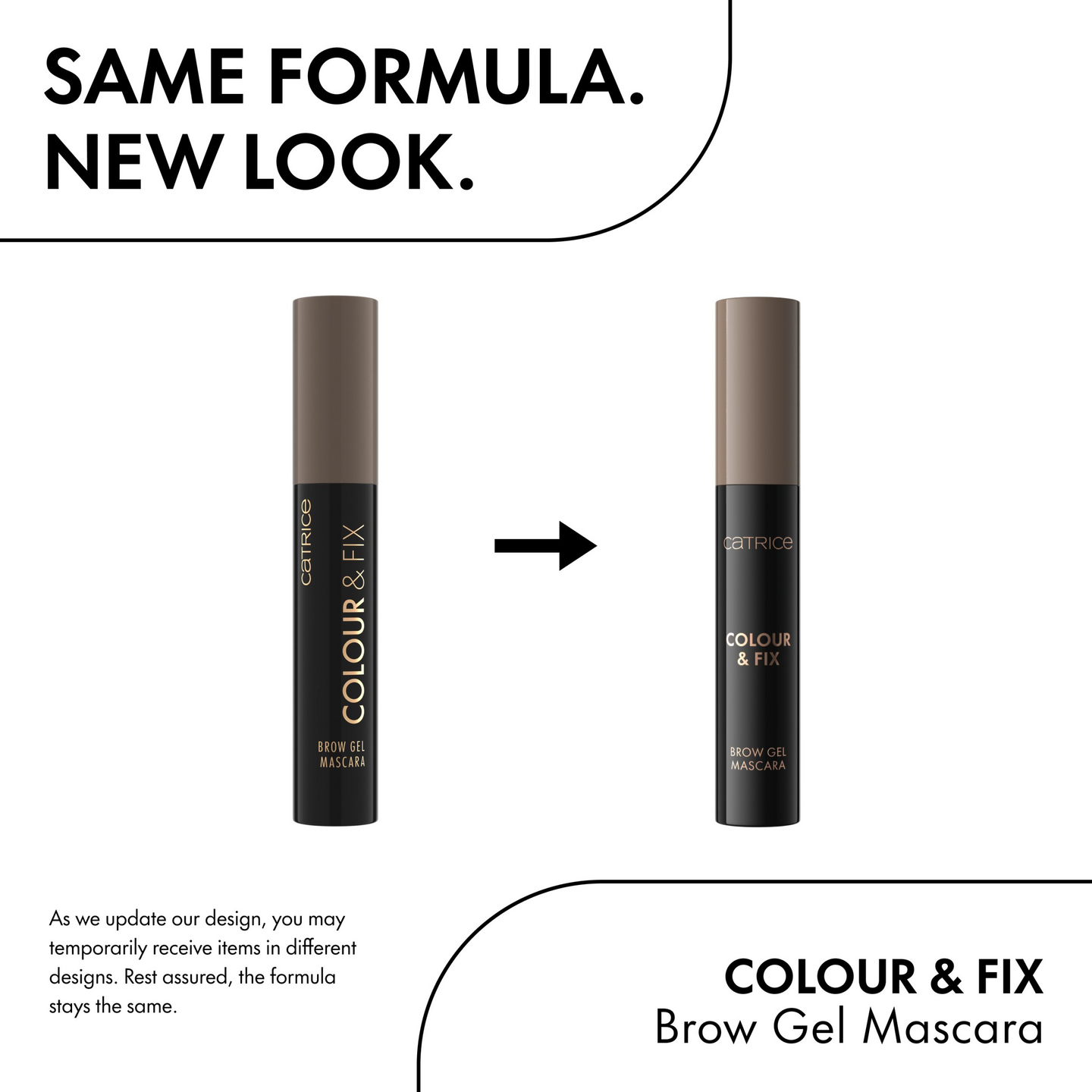 Catrice Colour & Fix brow gel kulmamascara 020 Medium Brown