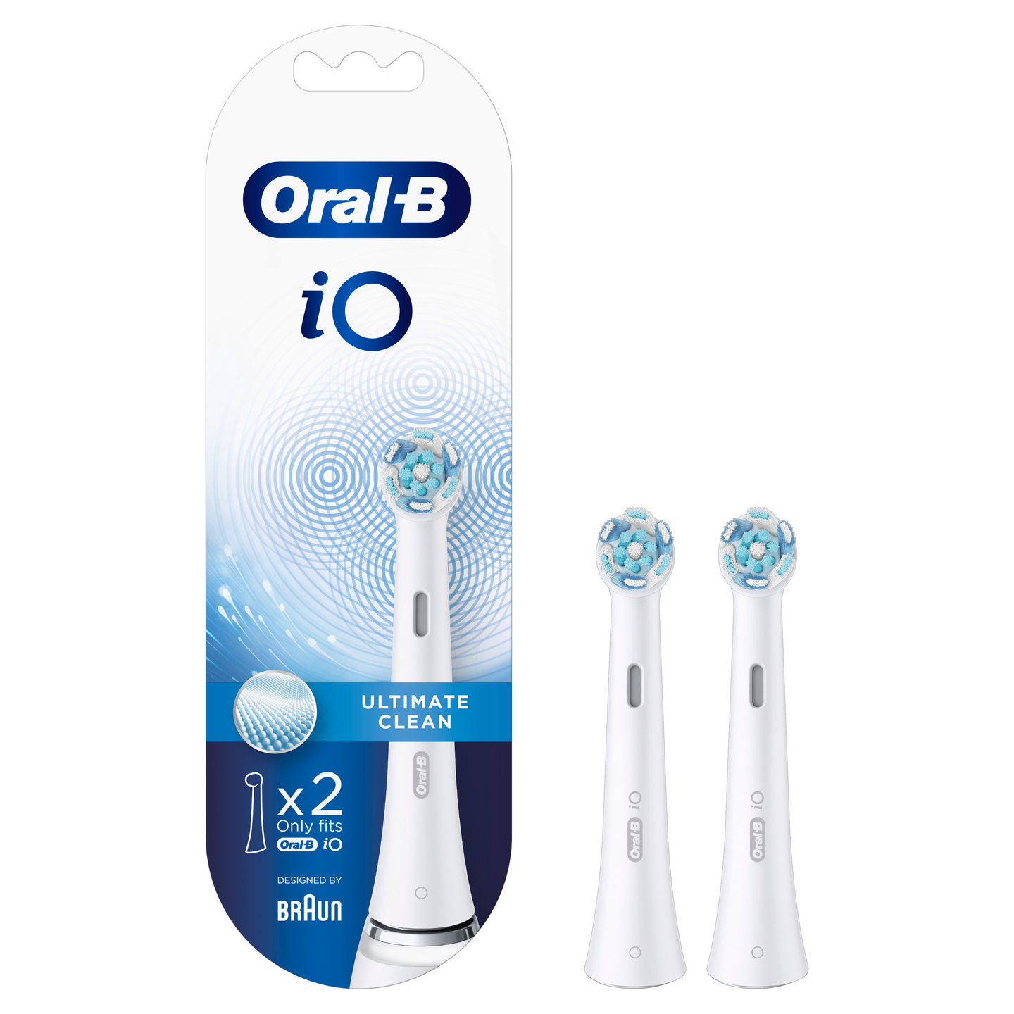 Oral-B iO Ultimate Clean vaihtoharja 2kpl