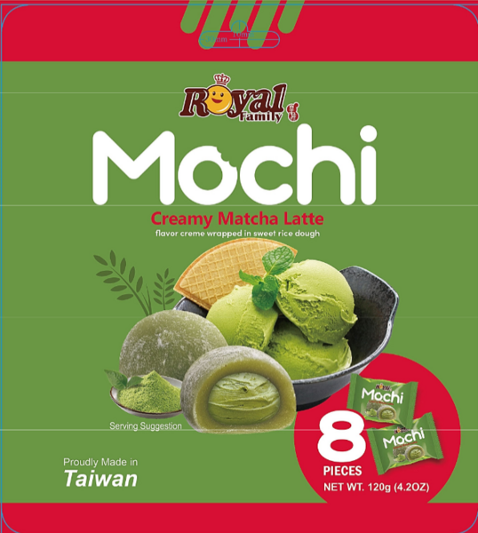 Royal Family Mochi Matcha Latte 120g