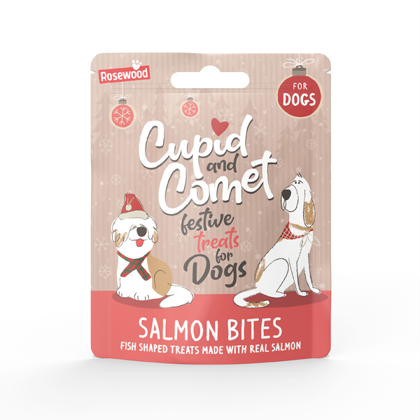 Rosewood koiran joulusukka herkut 3x40g ja lelut 2kpl