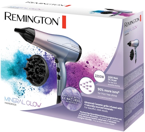 Remington Mineral Glow D5408 hiustenkuivain
