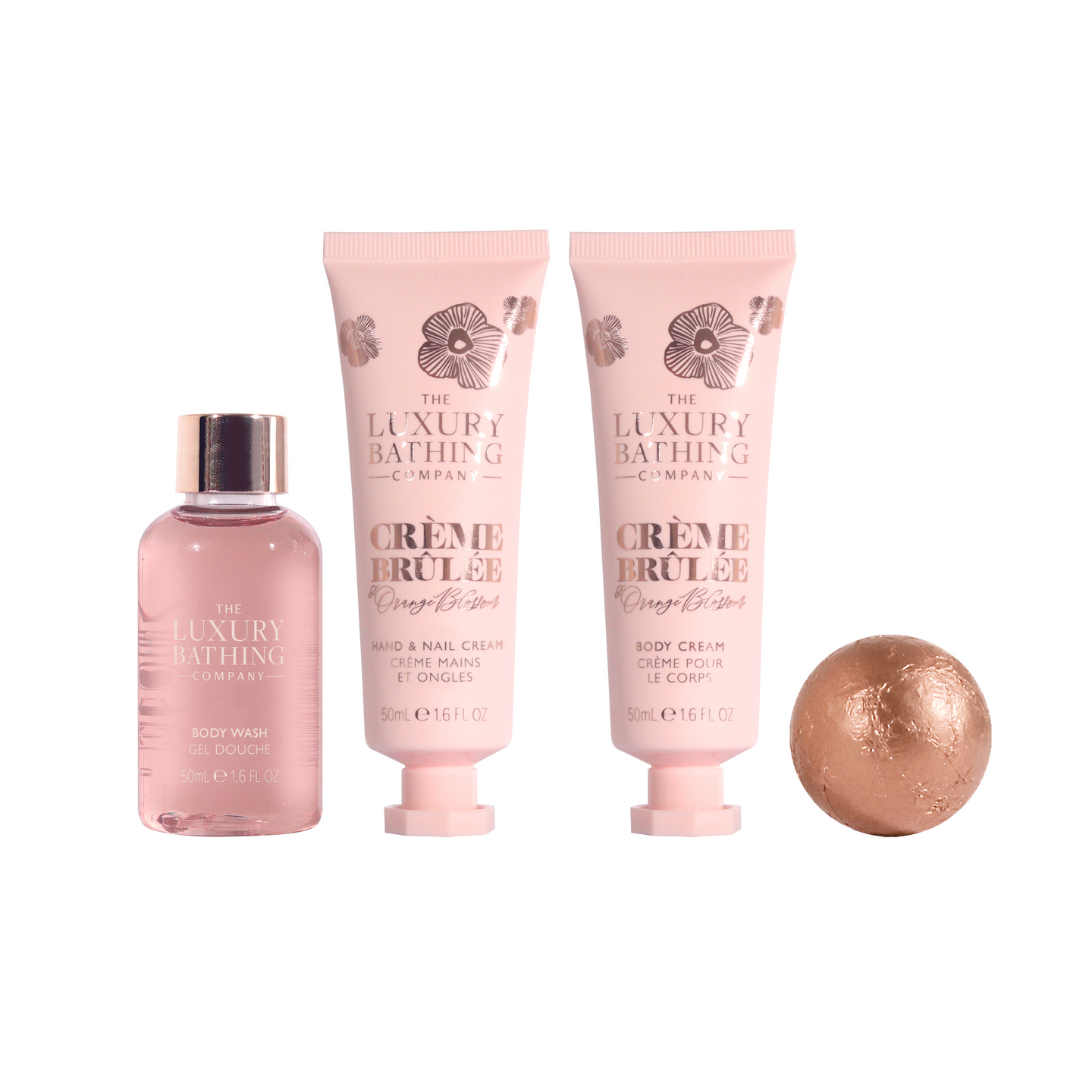 Luxury Bathing Company Creme Brulée & Orange Blossom Relax & Unwind lahjapakkaus 1 kpl