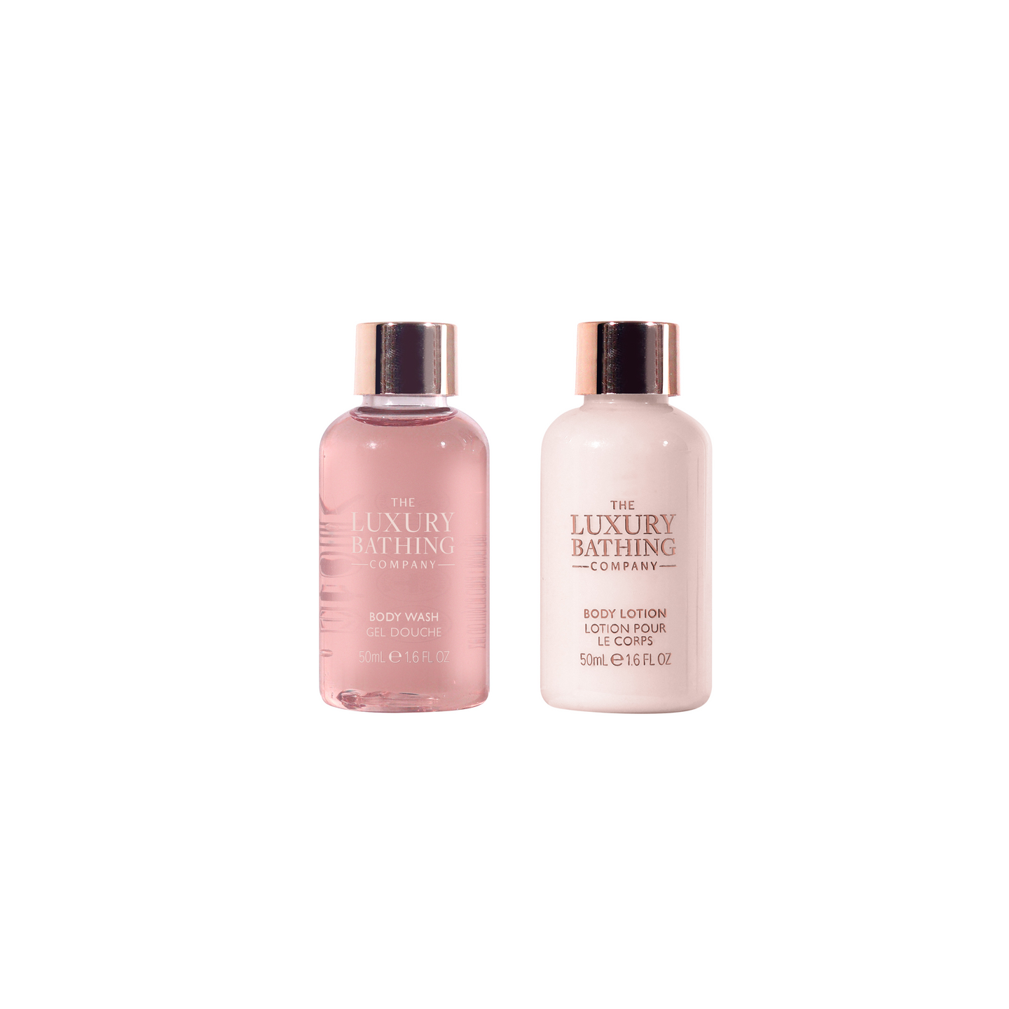 Luxury Bathing Company Velvet Rose & Peony Mini Body Duo lahjapakkaus 1 kpl