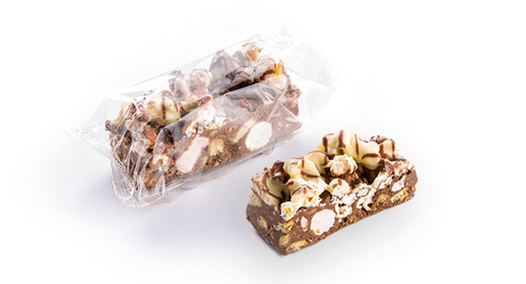 Panesco Rocky Road Popcorni 24 x 70g yksittäin pakattu sulatettava pakaste  | K-Ruoka Verkkokauppa