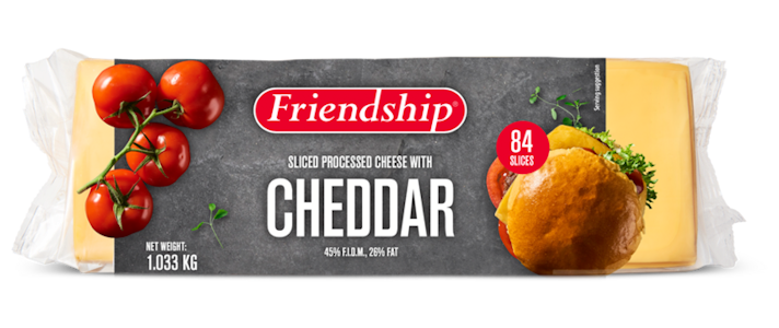 Friendship cheddarsulatejuustoviipale 1,033kg