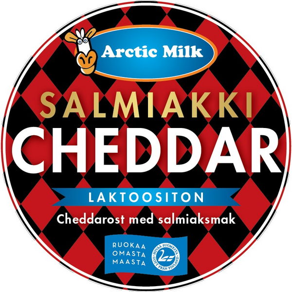 Arctic Milk salmiakki Cheddar 140g