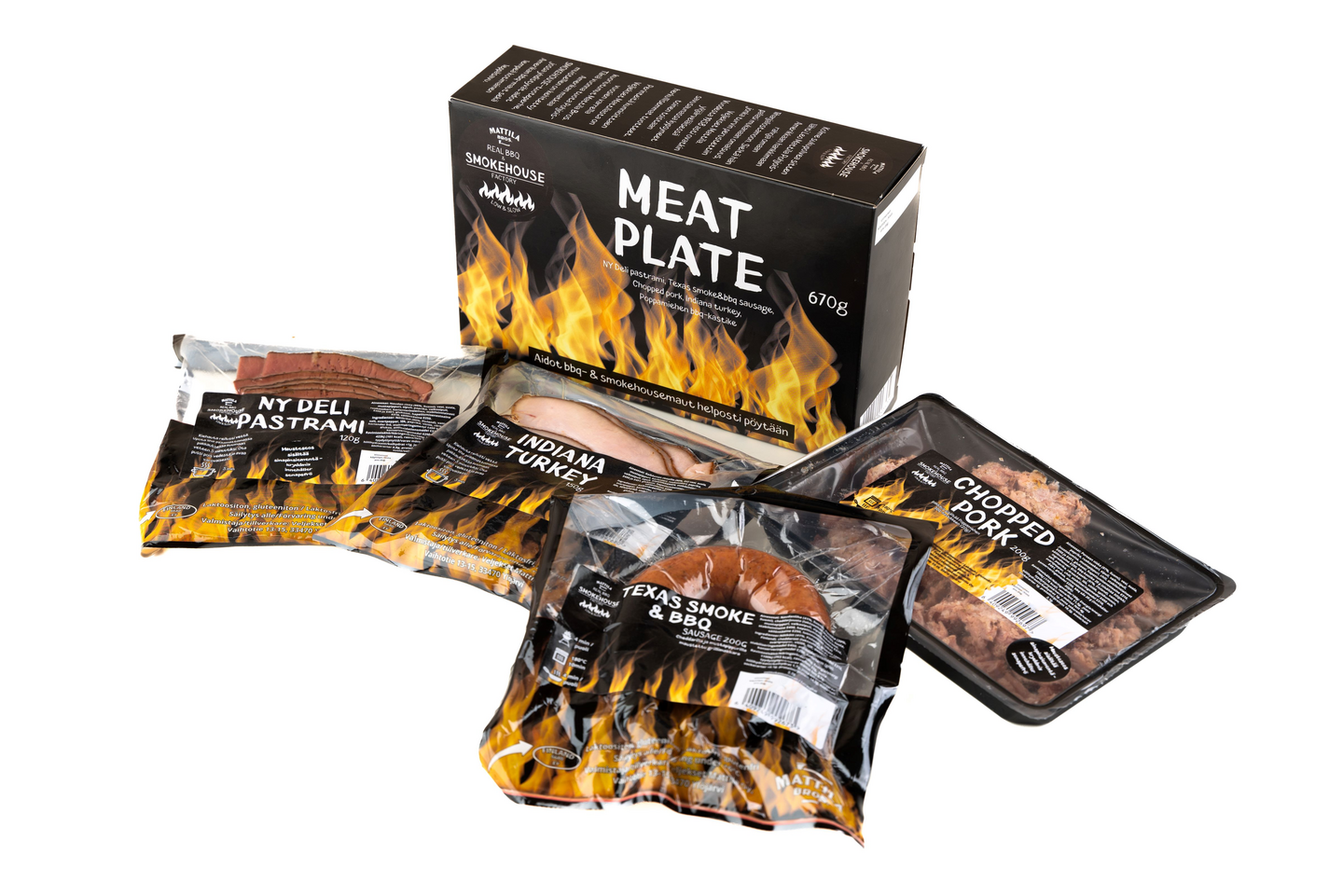 Mattila Bros. Smokehouse Meat plate 670g