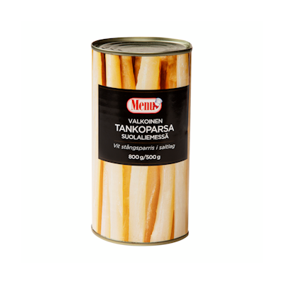 Menu valkoinen tankoparsa suolaliemessä 800g/500g