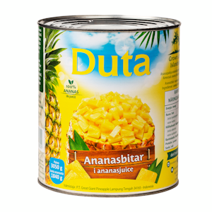 Duta ananaspalat ananastäysmehussa 3050g/1840g