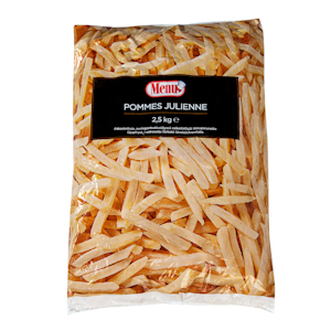 Menu ranskanperuna pommes Julienne 2,5kg pakaste