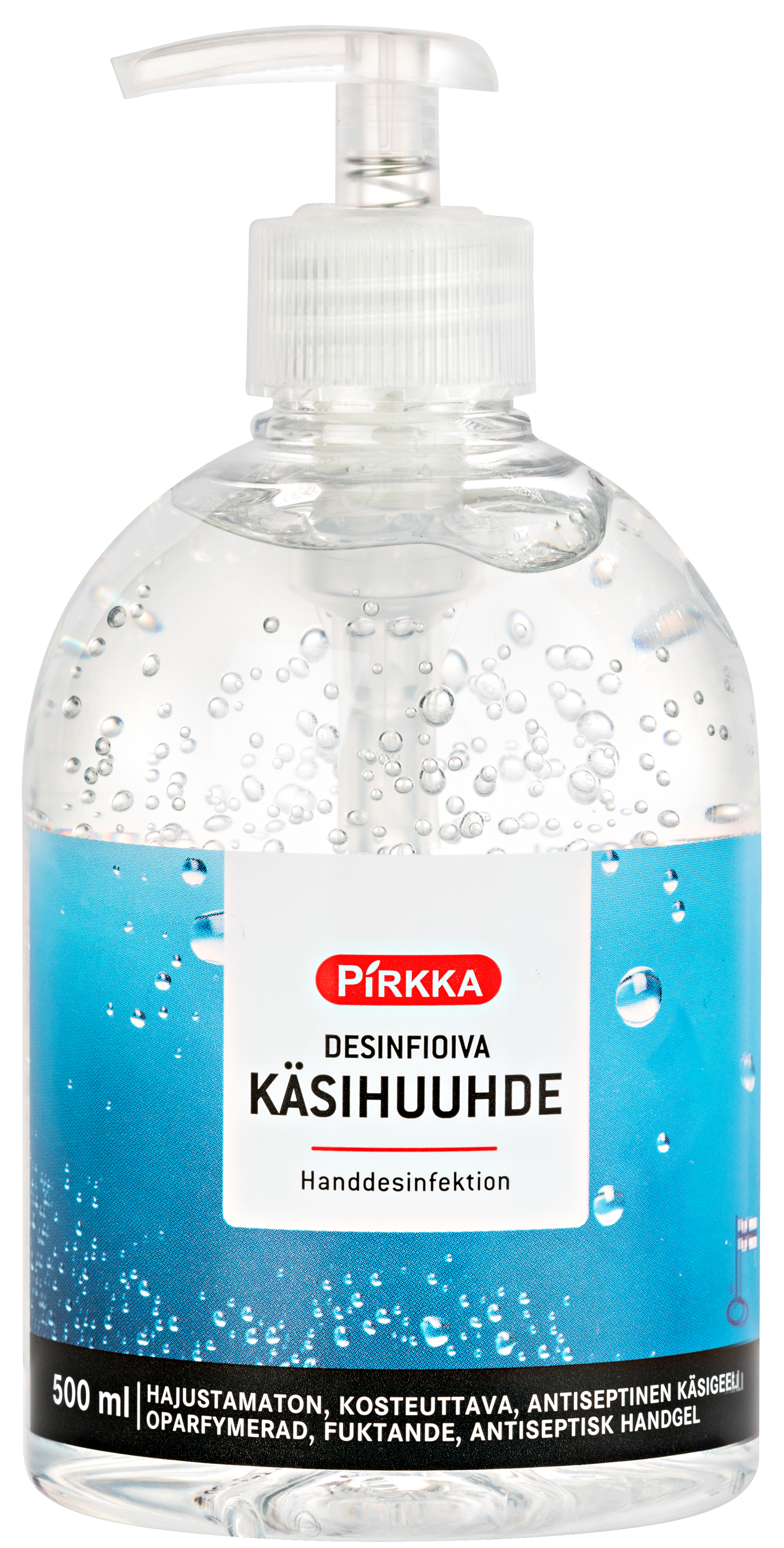 Pirkka desinfioiva käsihuuhde 500ml