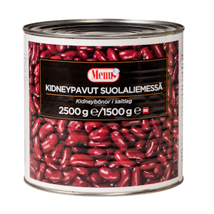 Menu kidneypavut suolaliemessä 2500g/1500g