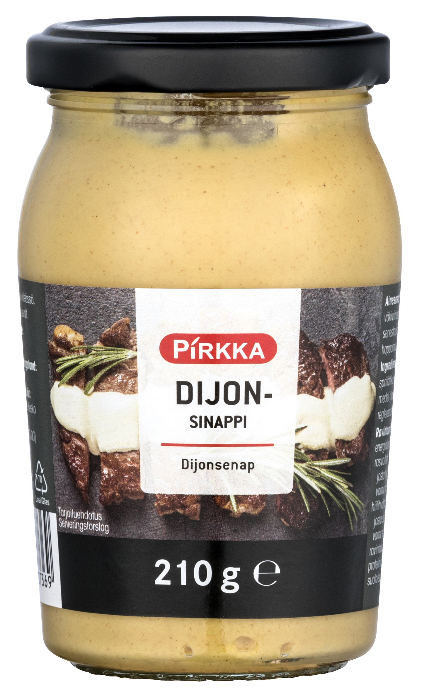 Pirkka Dijon -sinappi 210g