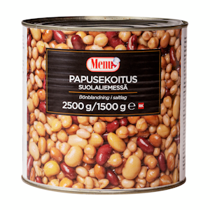 Menu papusekoitus suolaliemessä 2500g/1500g