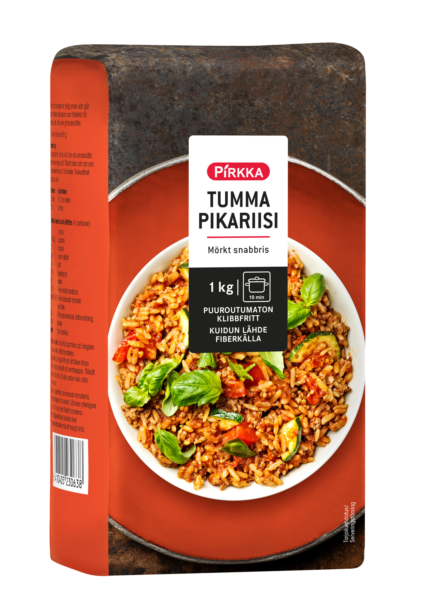 Pirkka tumma pikariisi 1kg