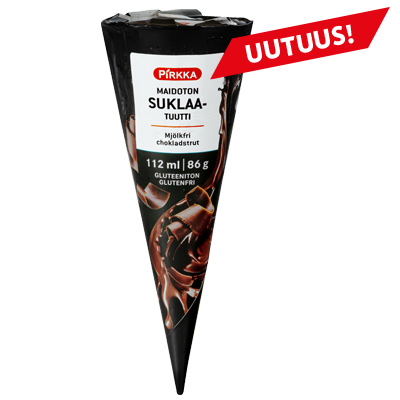 Pirkka maidoton suklaatuutti 112ml/86g