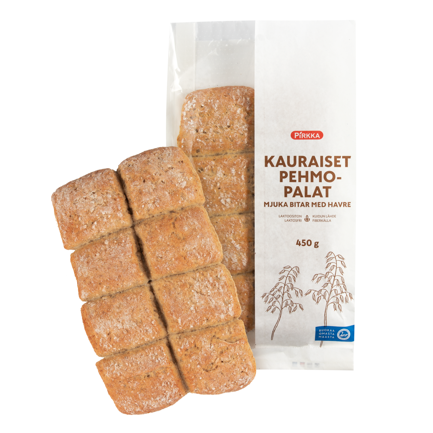 Pirkka kaurainen pehmopala 450g
