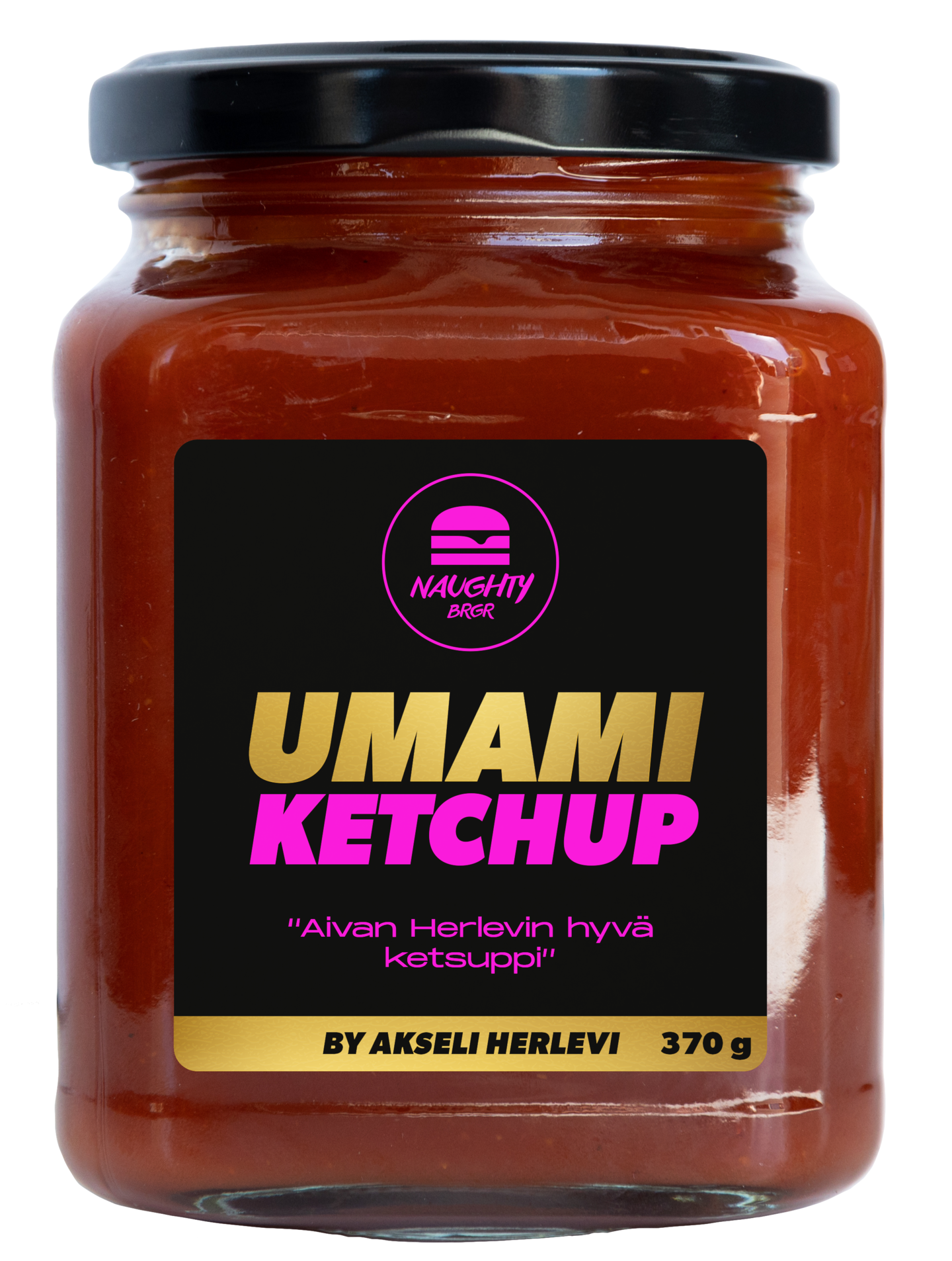 Naughty BRGR Umami ketsuppi 370g