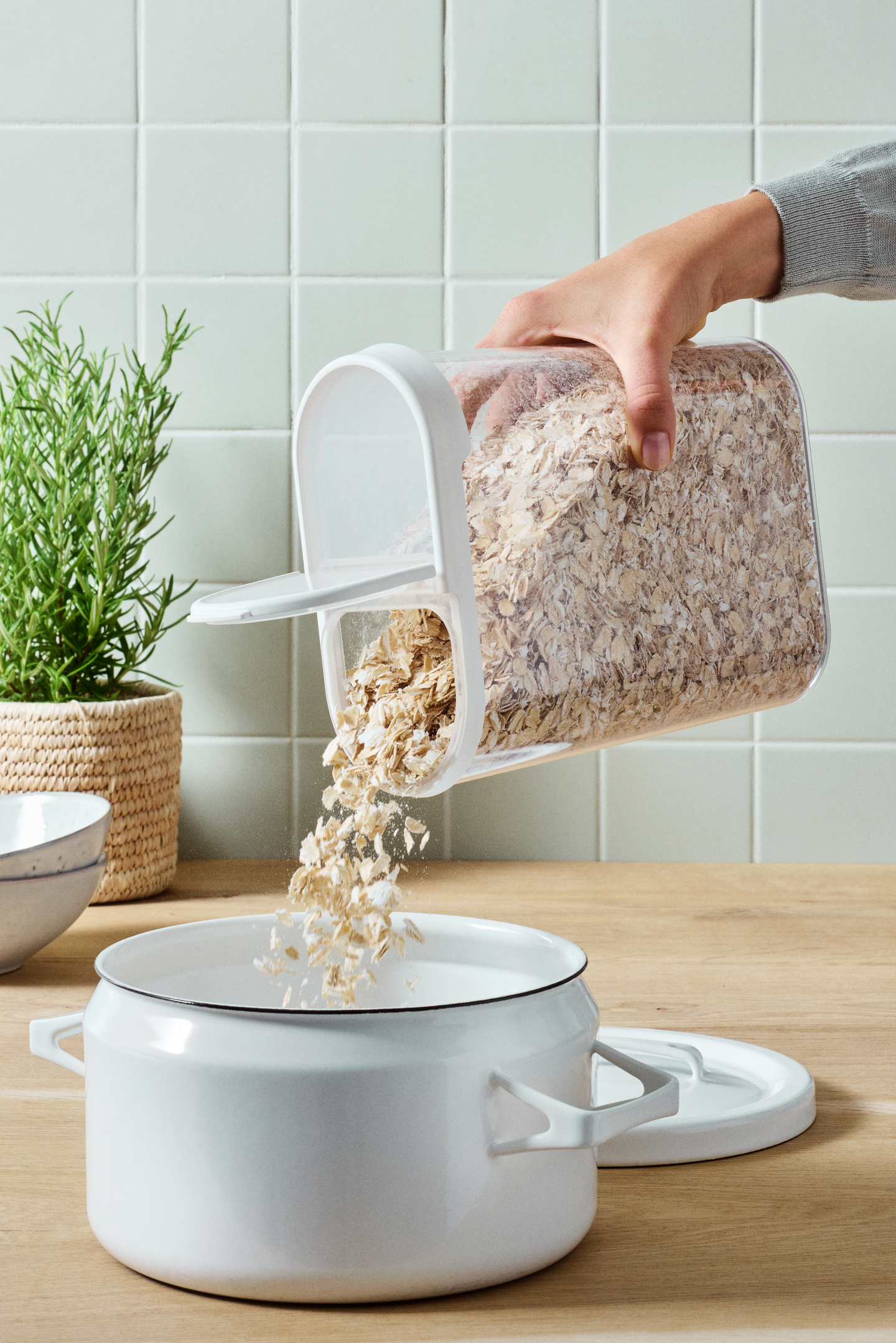 SmartStore Flip säilytyspurkki 2,4 l