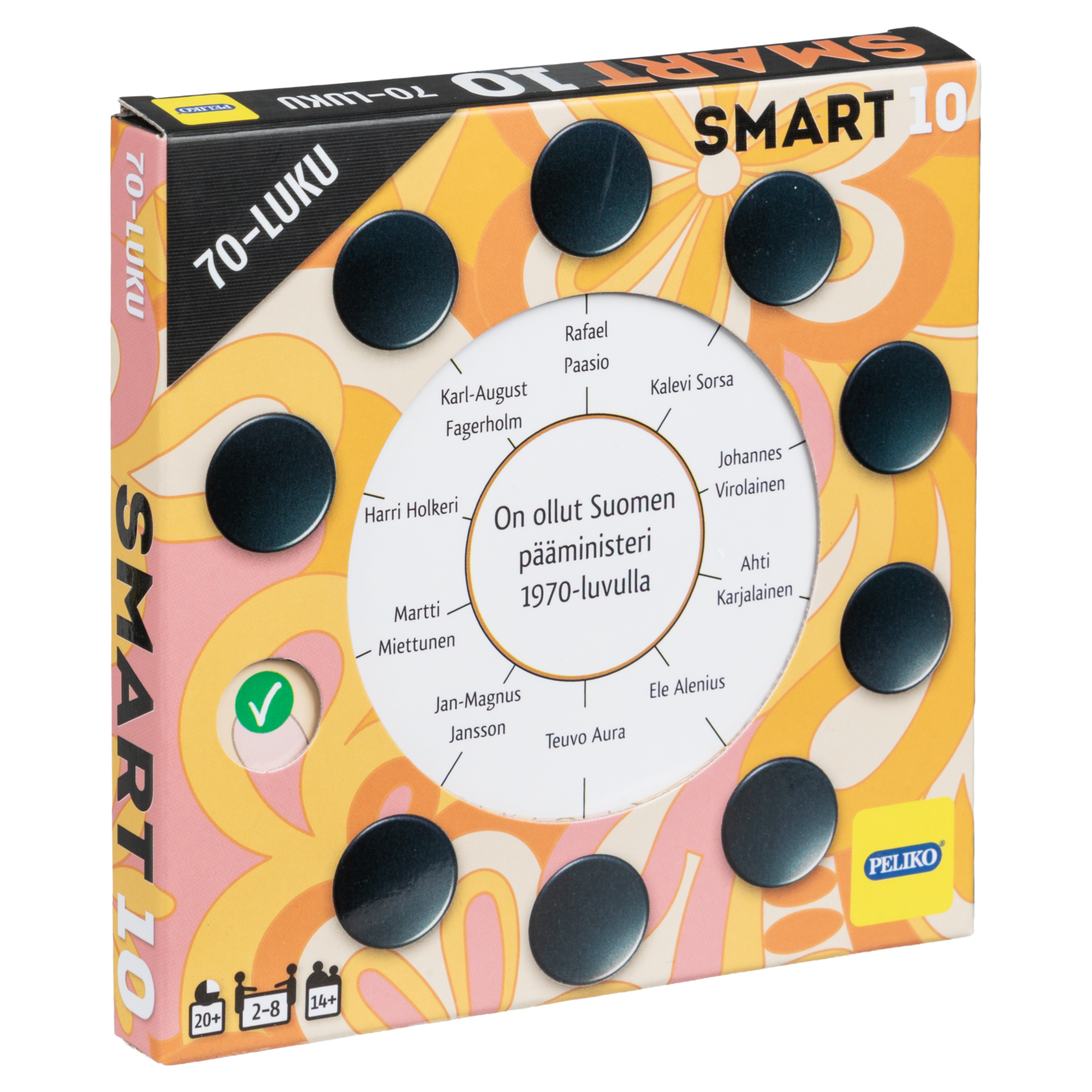 Peliko Smart10 Kysymykset 70-Luku
