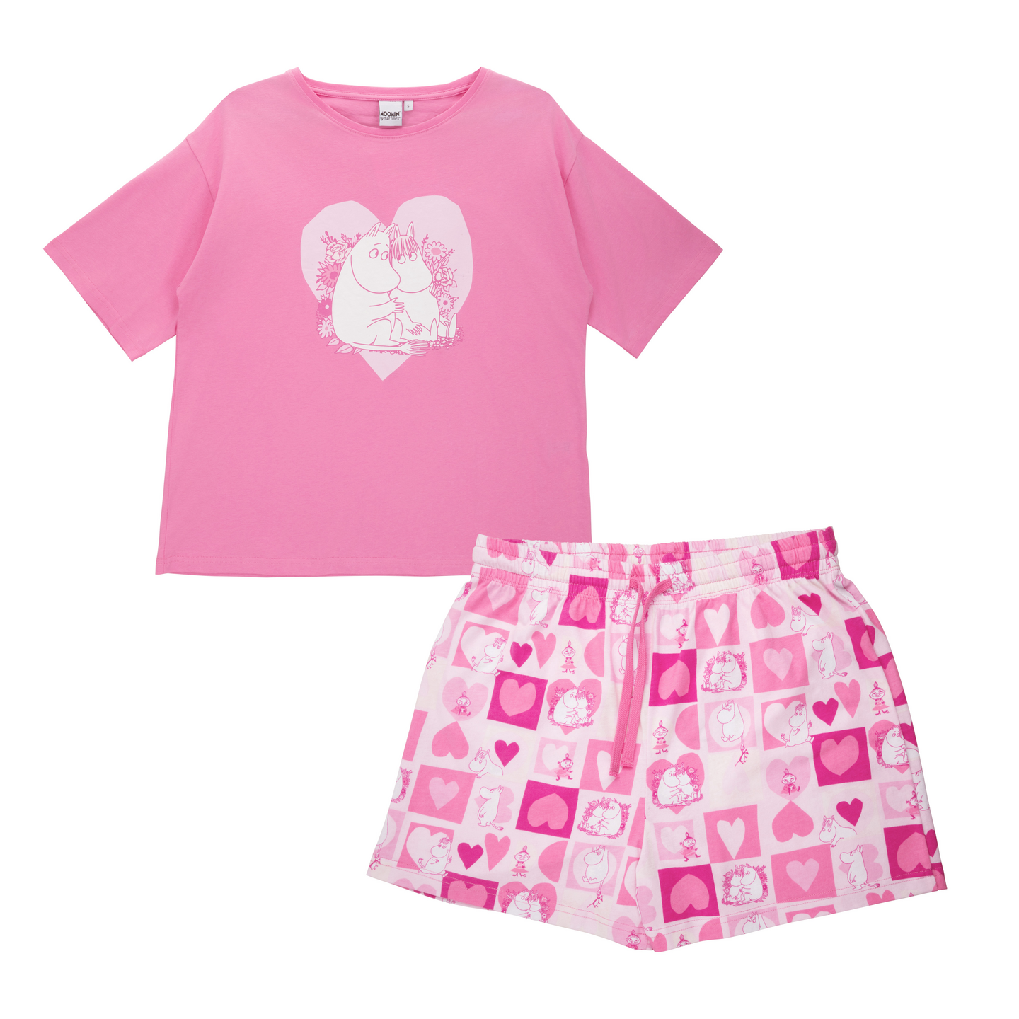 Muumi Rakastettu naisten shortsipyjama