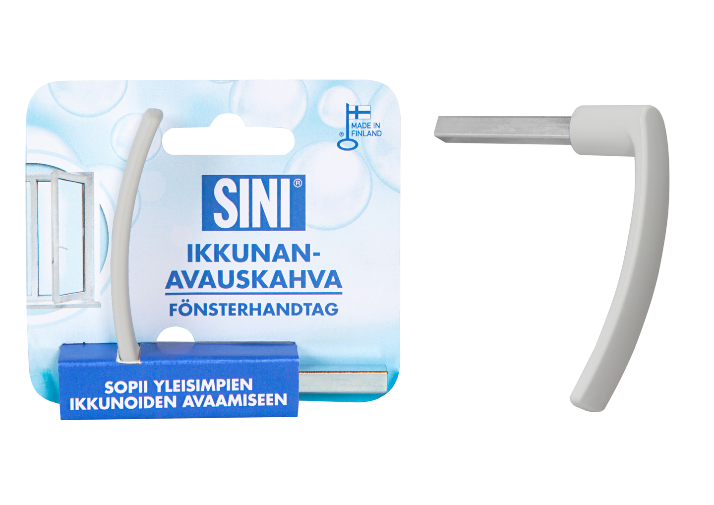 Sini ikkunanavauskahva