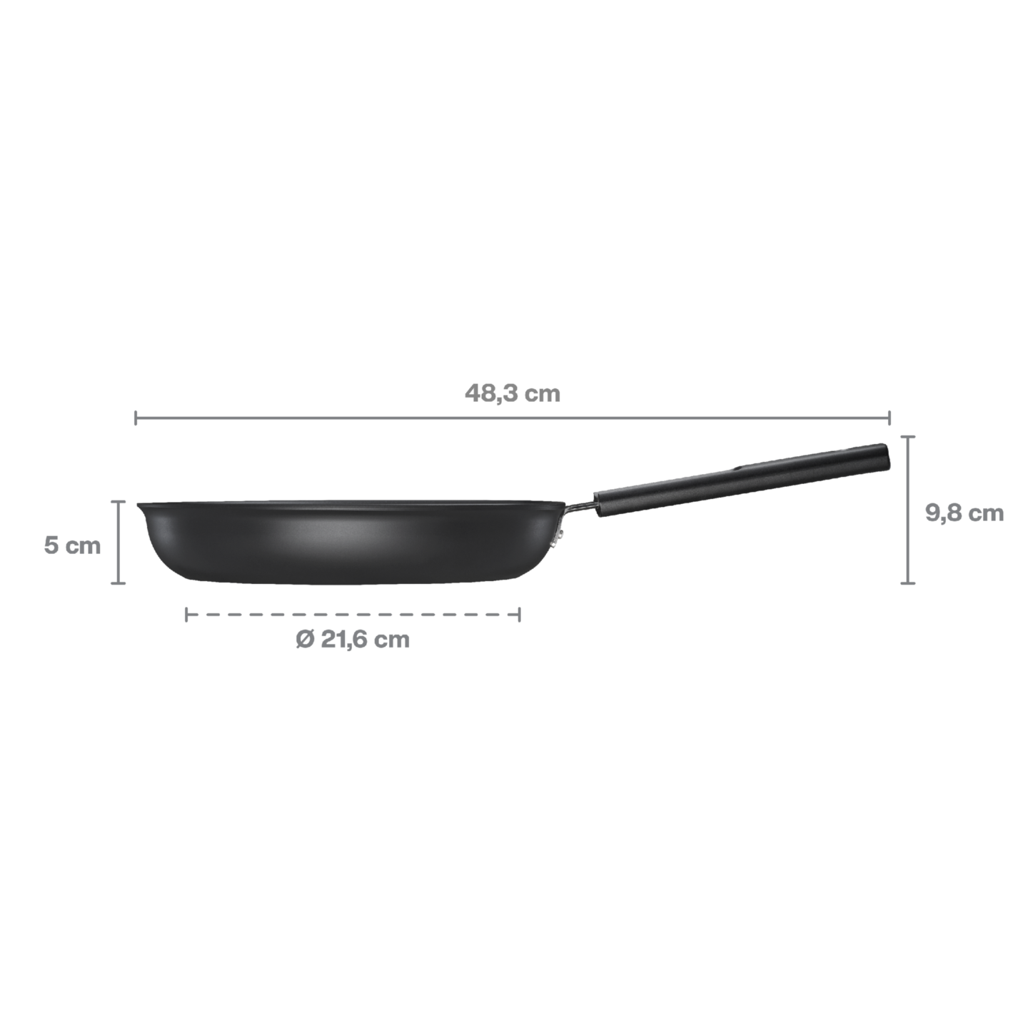 Fiskars Hard Face paistinpannu 26 cm