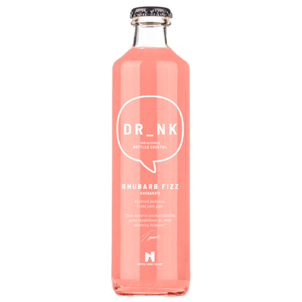 DR_NK rhubarb fizz alkoholiton cocktail 0,25l