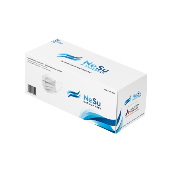 Nesu kansalaismaski, valkoinen 15kpl/pkt