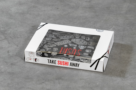 Noipack take away sushi box L, 31x23x5 cm, 25 kpl