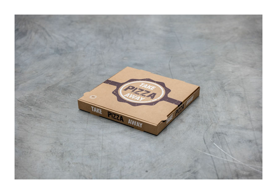 Take Pizza Away pizzalaatikko Mod H. 32 x 32 x 4 cm 100 kpl