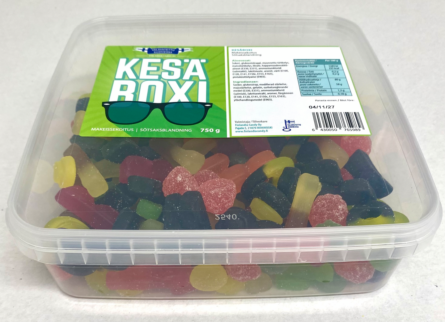 Finlandia Candy Kesäboxi 750g