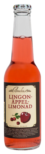 Amalias Limonadfabrik puolukka-omenalimonadi 275 ml