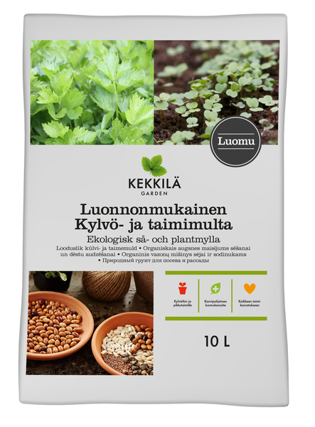 Luonnonmukainen kylvö ja taimimulta 10l