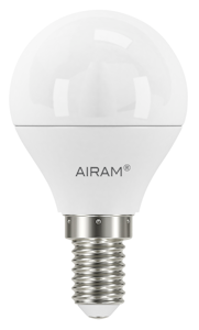 Airam Oiva LED mainos E14 470lm opal