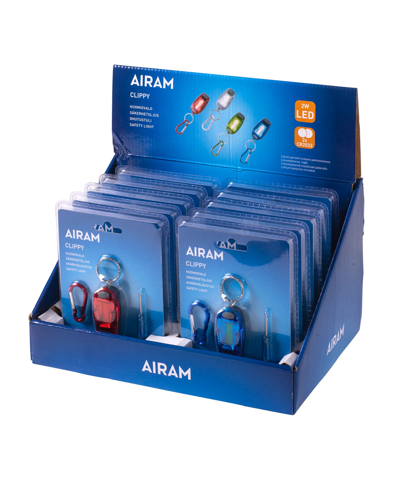 Airam Clippy turvavalo 2W 40lm