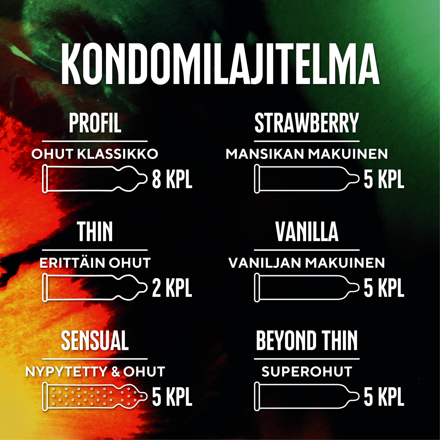 RFSU Enjoy kondomi 30kpl