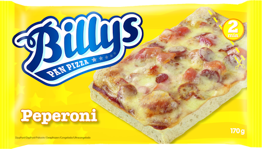 Billys Pan Pizza Peperoni 170g