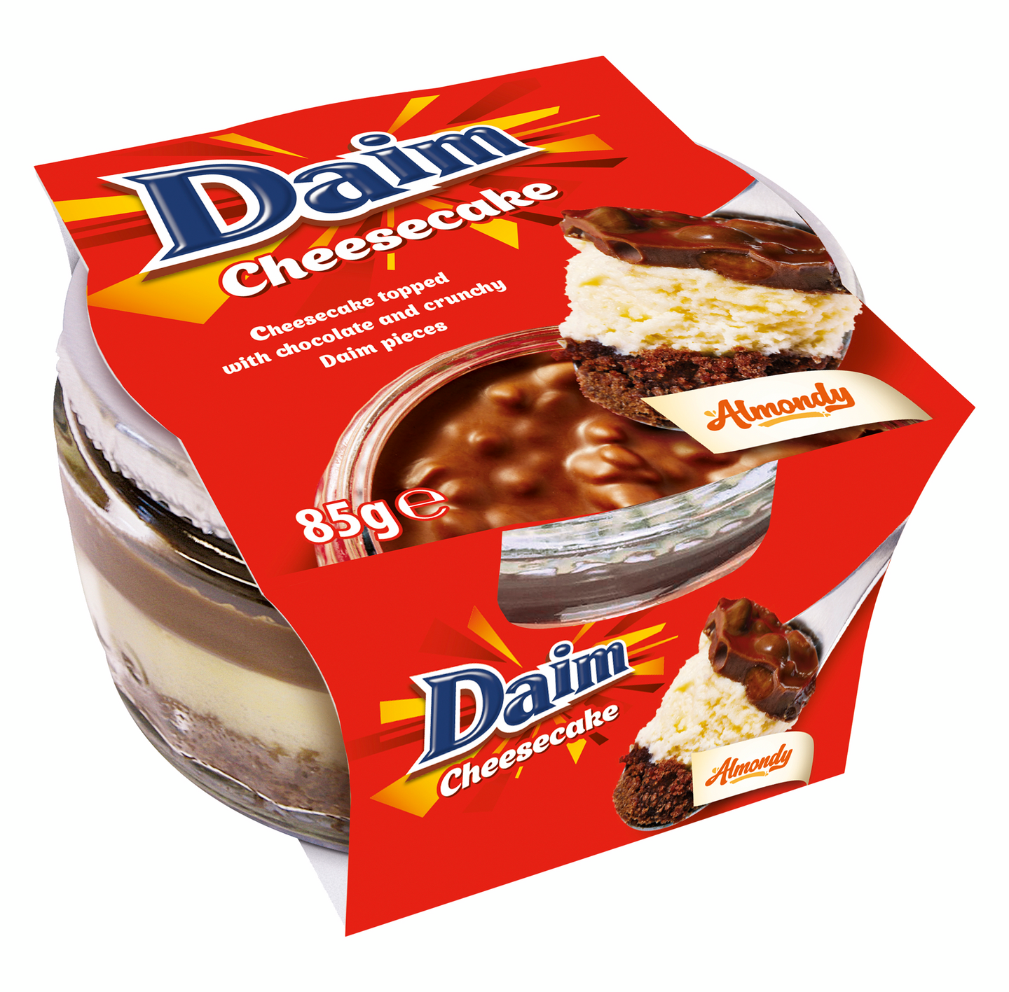 Almondy Daim cheesecake 85g