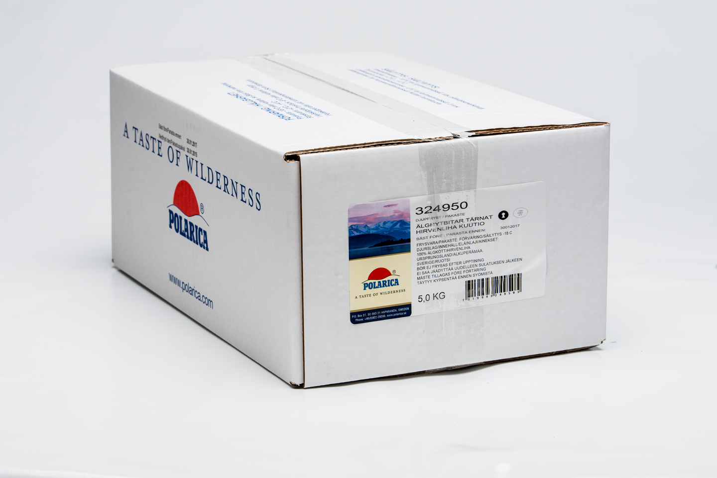 Polarica hirvenliha kuutioitu 5kg pakaste