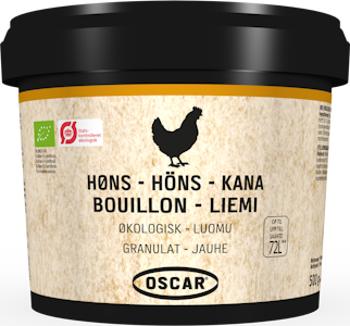 Oscar kanaliemijauhe 500g/72l luomu