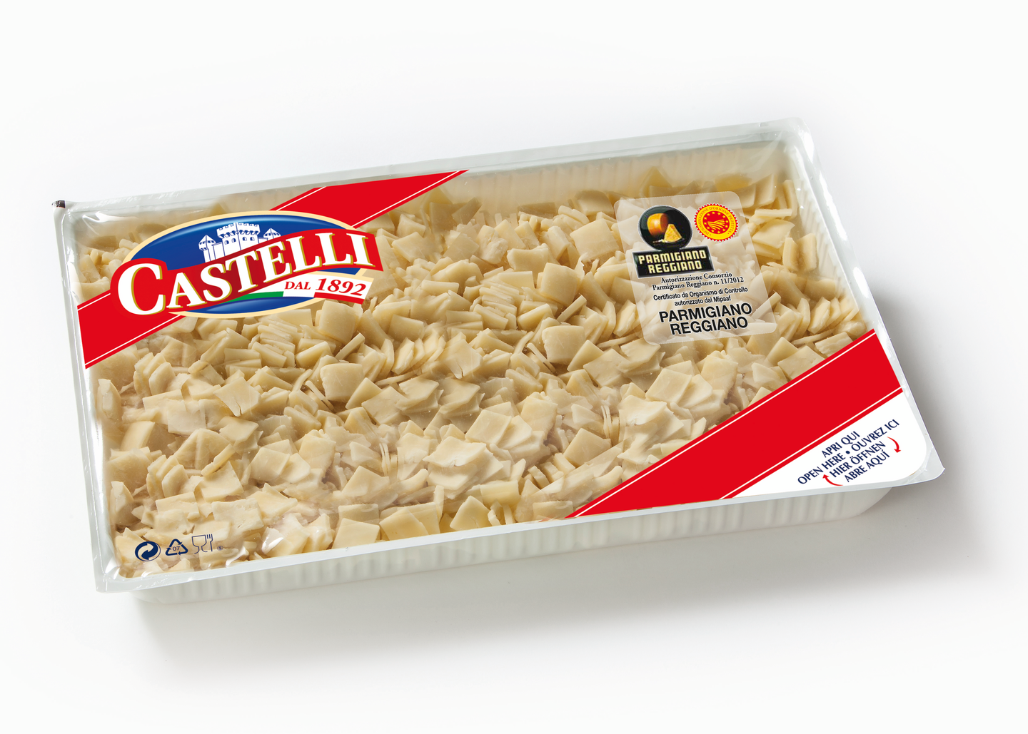Castelli Parmigiano Reggiano juustolastut 1kg DOP 12kk
