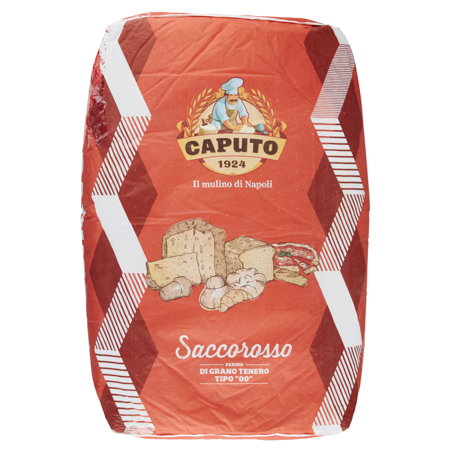 Caputo Saccorosso pizzajauho 25kg 00-tyypin vehnäjauho