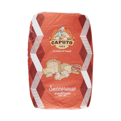 Caputo Saccorosso pizzajauho 25kg 00-tyypin vehnäjauho
