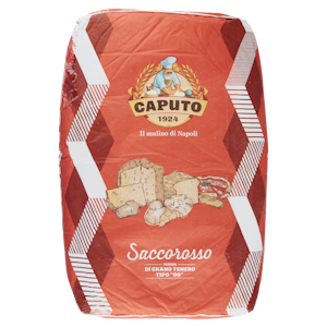 Caputo Saccorosso pizzajauho 25kg 00-tyypin vehnäjauho