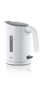 Braun WK3000WH PurEase vedenkeitin valkoinen 1l