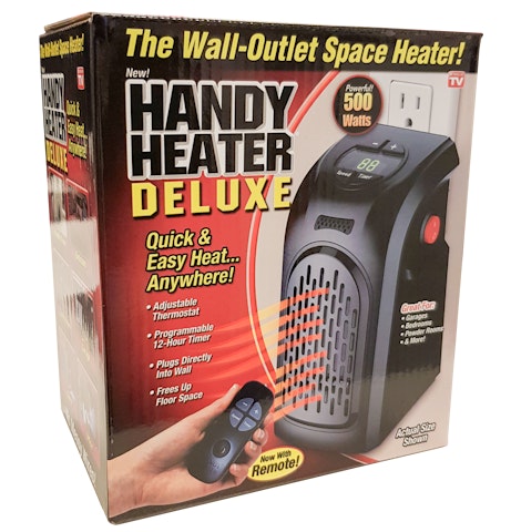Handy Heater 500W Deluxe tilalämmitin