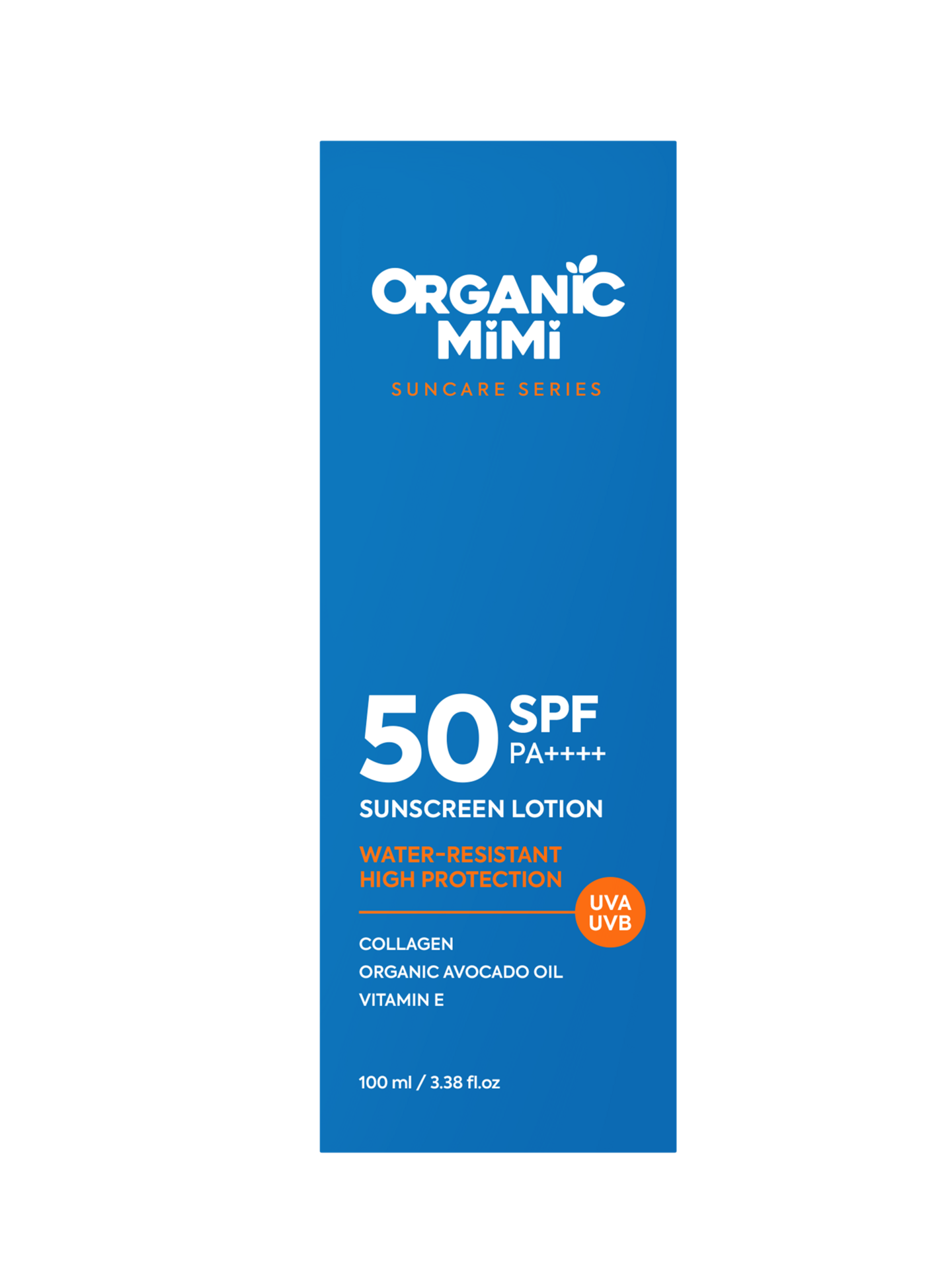 Organic Mimi 100ml Aurinkovoide kasvoille ja vartalolle SPF50