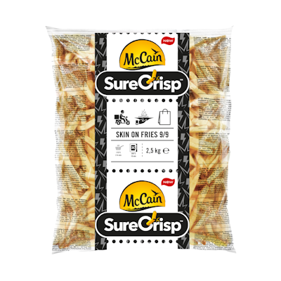 McCain SureCrisp kuorellinen tikkuranskanperuna 9mm 2,5kg pakaste