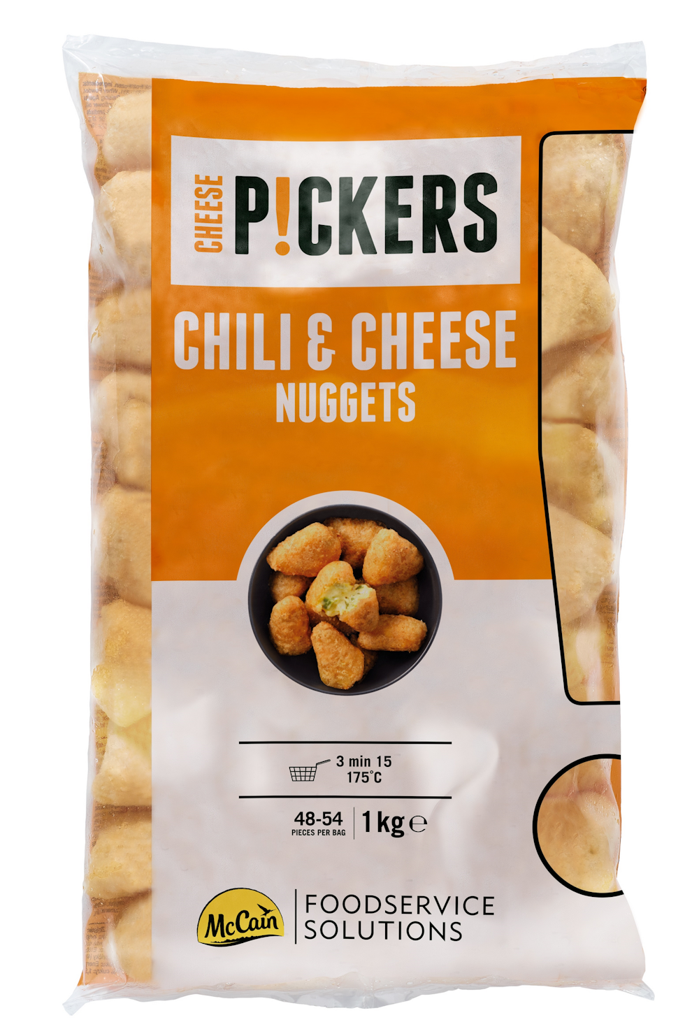 McCain Chili Cheese Nuggets 1kg pakaste — HoReCatukku Kespro